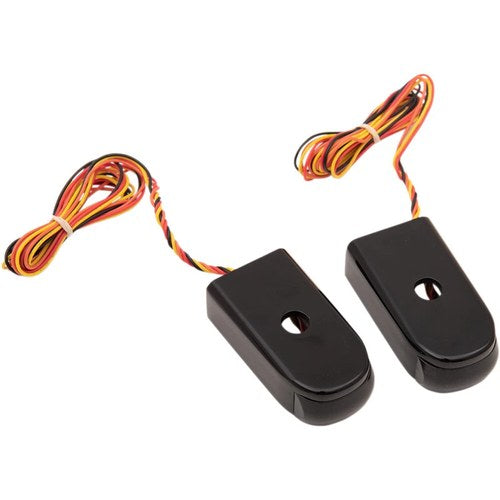 Alloy Art LED Strut Light - Smoke/Red Black Fxlr | SSL-LG-2B