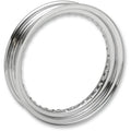 Drag Specialties Wheel Rim, 40 Hole, Chrome, Side Rubber Valve, 16 x 3 | 11223