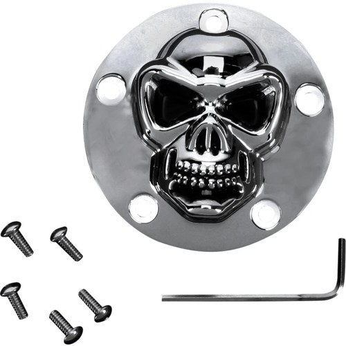 Drag Specialties Skull Points Cover 99-17 Twin Cam | 30-0181-BC-222