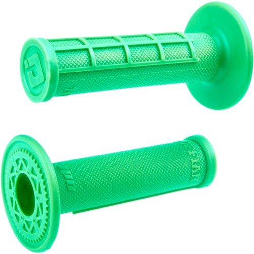 Odi Fluorescent Green Ruffian Half Waffle Grips | H01RFFN
