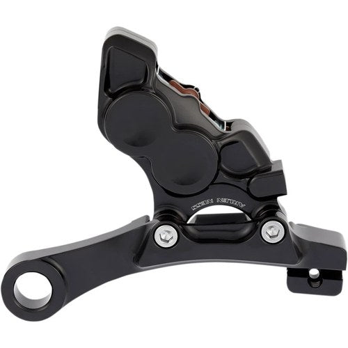 Arlen Ness 4-Piston Brake Caliper - Rear - 11.8" - Black | 02-305