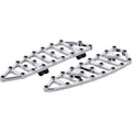 Arlen Ness MX Driver Floorboards - Chrome | 410-008
