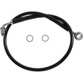 Drag Specialties Brake Line - 18- Softail - Black +4" | 618631-4BLK