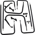Drag Specialties Saddlebag Rail - Flt - '09 - '13 (Black) 21038B
