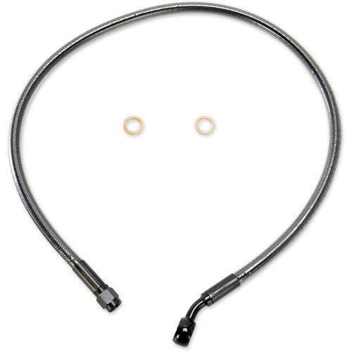 Magnum Black Pearl Upper Brake Line - ABS - 10mm/35 Degree - 26" | AS47126