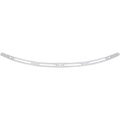 Memphis Shades Windshield Trim - Slots - Flh '96-'13 (Polished Chrome) MEM0945