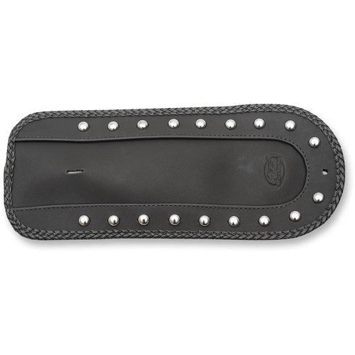 Mustang Solo Seat Fender Bib - Studded Chrome | 78061