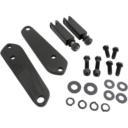 Drag Specialties Highway Peg Mount - Black - Fxd | 75416BS4