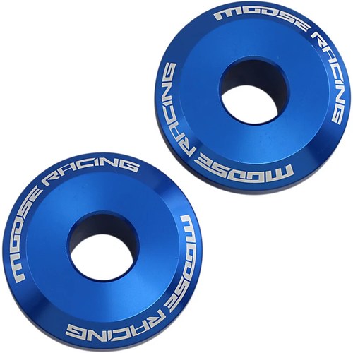 Moose Racing Fast Wheel Spacers - Rear - Blue - Husky | W16-5306L