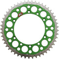 Renthal Twinring Rear Sprocket - 49-Tooth - Green | 112052049GPGN