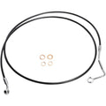 Magnum XR Upper Brake Line - 72" - Black/Chrome Fittings | SBC1401-72