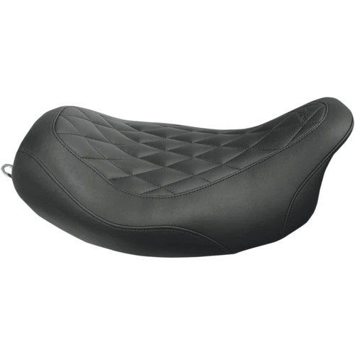 Mustang Wide Tripper Solo Seat - Diamond (Black) 76694