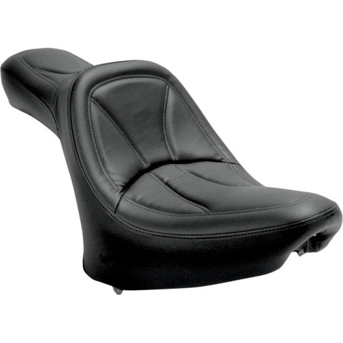 Saddlemen King 2-Up Seat - Softail (Black) 815HFJ
