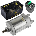 12V Starter with Relay Solenoid for Honda VTR100F Super Hawk 1000 1998 - 2002