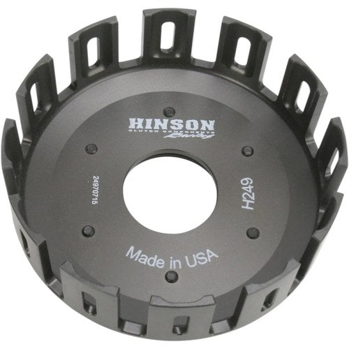 Hinson Racing Billetproof Hardcoated Aluminum Clutch Basket (H249)