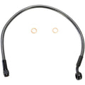 Magnum Black Pearl Front Brake Line - ABS - 35/10mm 18" | AS47118