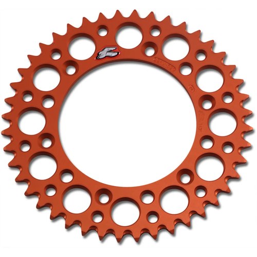 Renthal Rear Sprocket - 44-Tooth - Orange | 224U-520-44GPOR