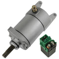 Starter and Solenoid Relay for Honda 31200-MN9-003 31200-MN9-013 / 35850-MY6-671