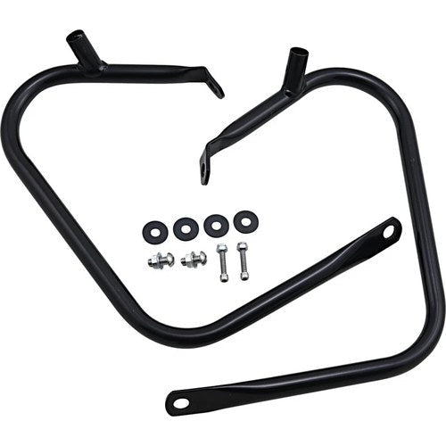 Drag Specialties Saddlebag Guards - Black | 21039B