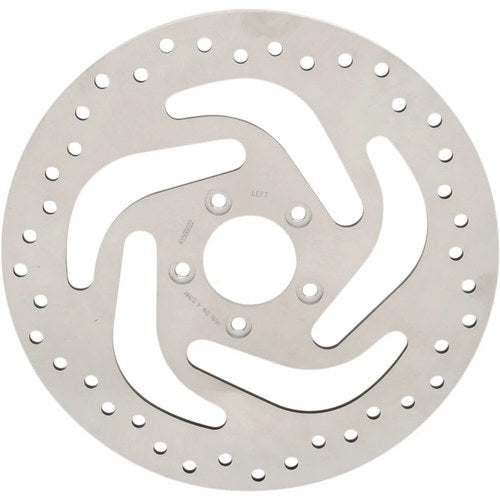 Drag Specialties Front Drilled Brake Rotor - 11.8" | B06-0195AS