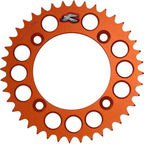 Renthal Rear Sprocket - 36-Tooth - Orange | 491-415-36P-OR