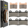 Front And Rear Brake Pads for Yamaha XJr1200 XJr1200R 1995 1996