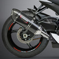 Yoshimura Signature Alpha Slip-On Exhaust (SS-CF-CF) for 2011-17 Suzuki GSX-R600