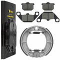 Front Brake Pads & Rear Brake Shoes for Kawasaki VN700 Vulcan 700 1985