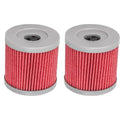 Oil Filter for Suzuki DR-Z400 DR-Z400E DR-Z400S DR-Z400Sm 2000-09 2011-24 2-Pack