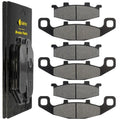 Brake Pads for Kawasaki ZX1100 Ninja ZX11 1991-1993 Front Rear Motorcycle Pads