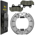 Front Rear Brake Pad Shoe for Honda NV750C Shadow 750 86/VF750C V45 Magna 750 88