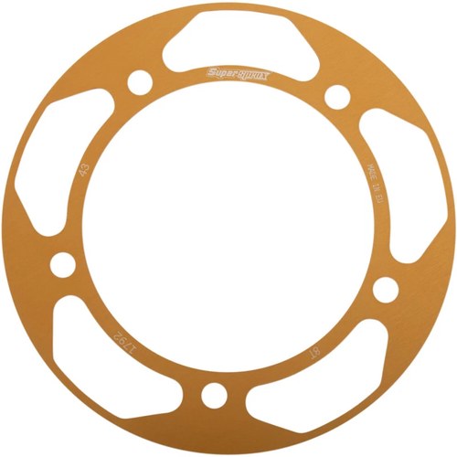 Supersprox Rear Edge Sprocket Color Disk Alu 43T-525 Gold | RACD1792-43-GLD