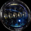 Harddrive Led Headlight 7" 130W White Angel Eyes | 820-0361