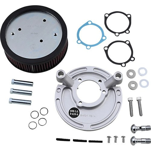 Arlen Ness - 18-824 - Big Sucker Stage I Air Filter Kit for OEM Cover