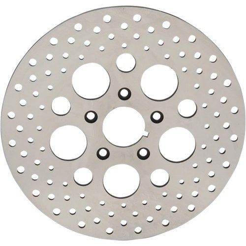 Drag Specialties Front Drilled Brake Rotor - 11.5" | 06-0176AS