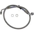 Drag Specialties Brake Line - 18- Softail - Stainless Steel | 618604