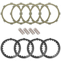 Clutch Friction Steel Plates Kit for Yamaha TT-R125 TTR125 L E LE 2000 - 2023