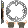 Rear Brake Disc Rotor w/ Sintered Pads For Honda CRF450R 2002 2003 2004-2007