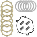 Clutch Friction Steel Plates Spring Gasket Kit for Kawasaki KX85 KX100 2002-2013