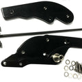 Harddrive Forward Control Extention Kit Black `18-Up Softail | 056319