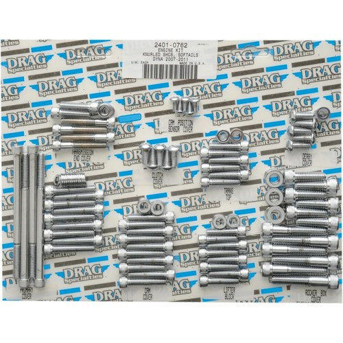Drag Specialties Bolt Kit Motor Knurled 07-17 ST | MK699