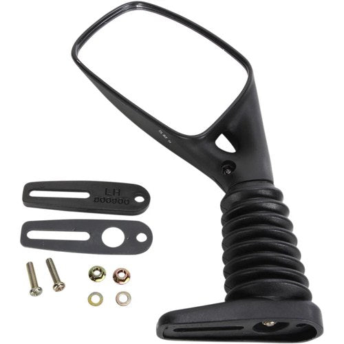 Parts Unlimited ZX Mirror - Black - Left | 17016
