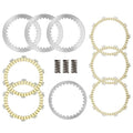 Clutch Friction Steel Plates Springs Kit for Kawasaki Ninja 400 EX400 2018 -2023