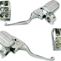 HardDrive 17-Up Style Handle Bar Controls, Chrome | 53982