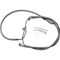 Drag Specialties +2" Brake Line - Front - Stainless Steel - FXDF08-17 | 660325-2