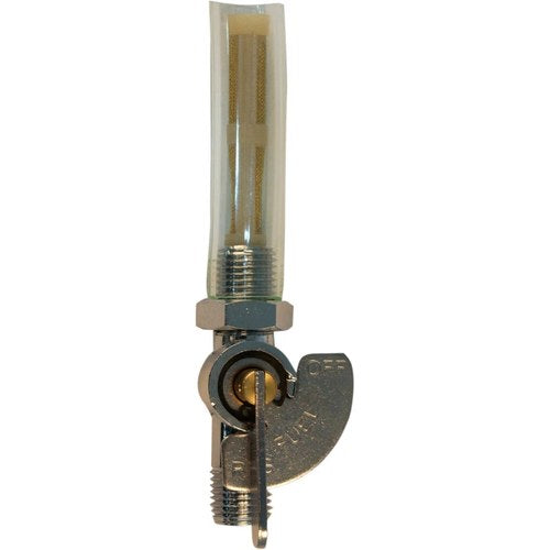 Emgo Petcock - With Indicator and Locknut - 1/4" X 1/4" | 43-67185