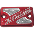 Works Connection Alum Front Brake Reservoir Cover (Red) 21-5