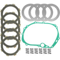Clutch Friction w/ Steel Plates Springs Gasket Kit for Kawasaki KLX110 2010-24
