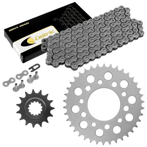 Caltric Drive Chain & Sprockets for Honda Nighthawk 750 CB750 1991-2003