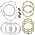Caltric Clutch Friction Steel Plates Kit for Kawasaki Z400 ER400D 2019 - 2022